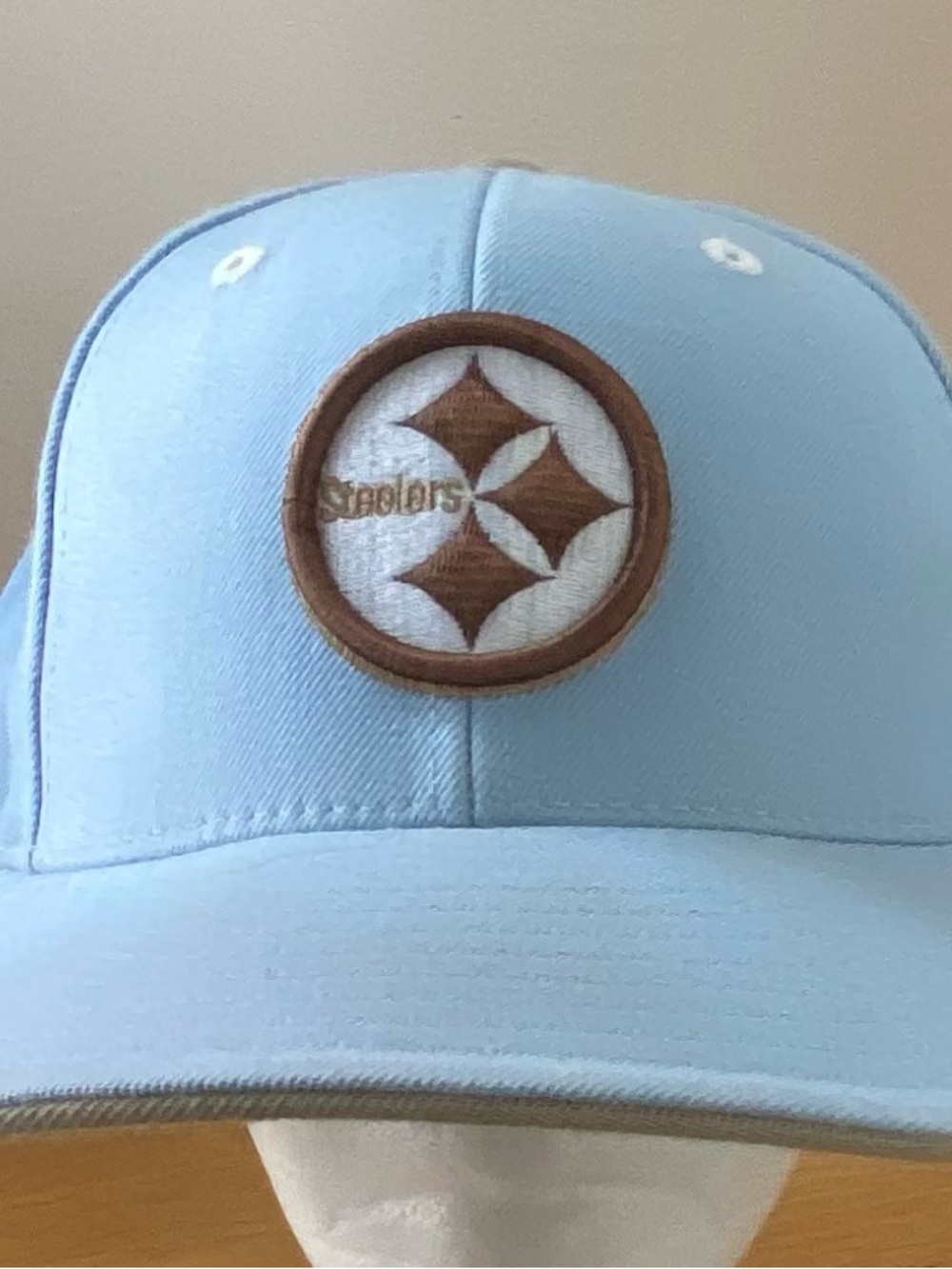 Pittsburgh Steelers fitted hat 7 5/8 Reebok NFL Kolors